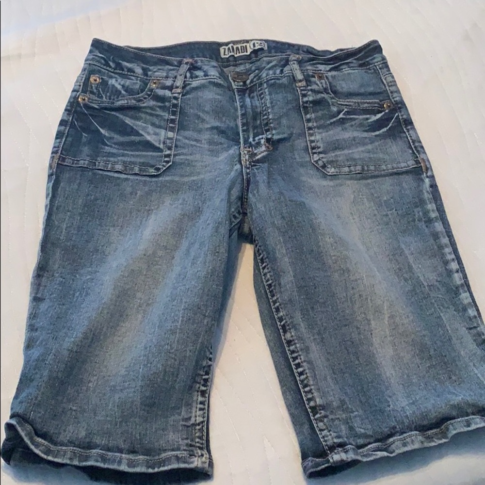 🔥3/$10 Zanadi 12 size 12 denim shorts